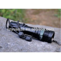 china alibaba 500 Lumen Zoomable XM-L Q5 LED Flashlight Torch Zoom Lamp Light Black MT